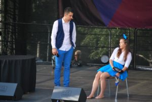 Nagłośnienie BobSound podczas festiwalu "Kabaretki" , Karpacz, 2019 r.