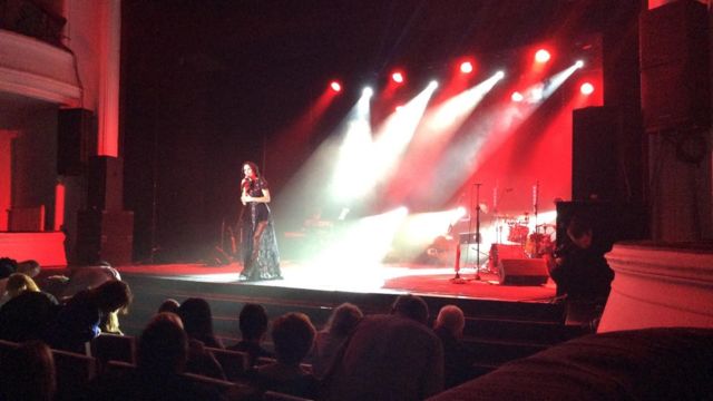 Nagłośnienie Jelenia Góra, koncert Justyny Steczkowskiej w Teatrze im. C. K. Norwida, Nagłośnienie Justyny Steczkowskiej w Jeleniej Górze