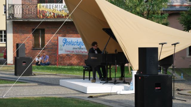 Nagłośnienie koncertu fortepianowego Posłuchajcie Chopina, Legnica, 2018 Nagłośnienie koncertu fortepianowego Posłuchajcie Chopina, Legnica, 2018