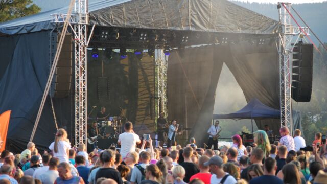 Nagłośnienie Kamila Bednarka przez BobSound, Szklarska Poręba 2018 Nagłośnienie Kamila Bednarka przez BobSound, Szklarska Poręba 2018