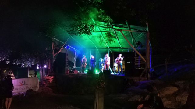 Nagłośnienie podczas festiwalu muzyki celtyckiej w Żelaznym Tyglu Walońskim, Szklarska Poręba, 2018 r. Nagłośnienie "Celtyckiej Nocy pod Szrenicą", Szklarska Poręba, 2018 r.
