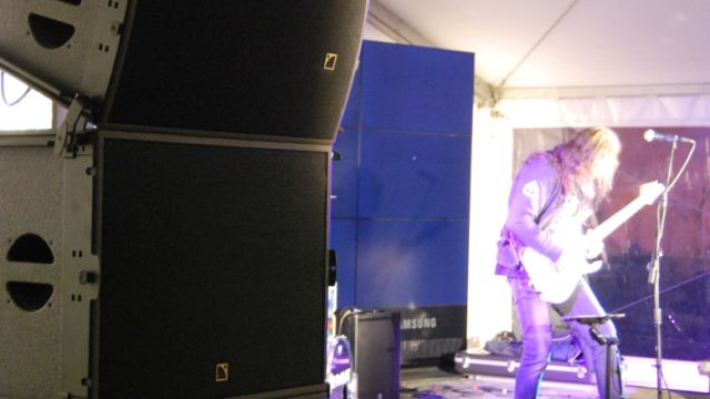Technika estradowa BobSound podczas imprezy firmowej i koncertu Mr. Pollack, Ogorzelec, 2019 r. Technika estradowa BobSound podczas koncertu Mr. Pollack, Ogorzelec, 2019 r.