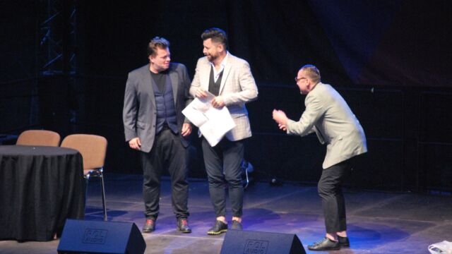Nagłośnienie BobSound podczas festiwalu "Kabaretki" , Karpacz, 2019 r. Nagłośnienie BobSound podczas festiwalu "Kabaretki" , Karpacz, 2019 r.