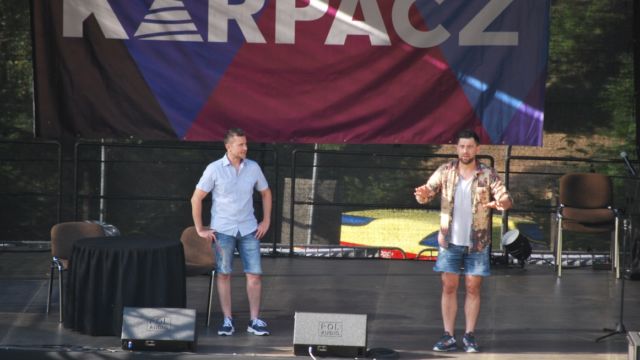 Nagłośnienie BobSound podczas festiwalu "Kabaretki" , Karpacz, 2019 r. Nagłośnienie BobSound podczas festiwalu "Kabaretki" , Karpacz, 2019 r.